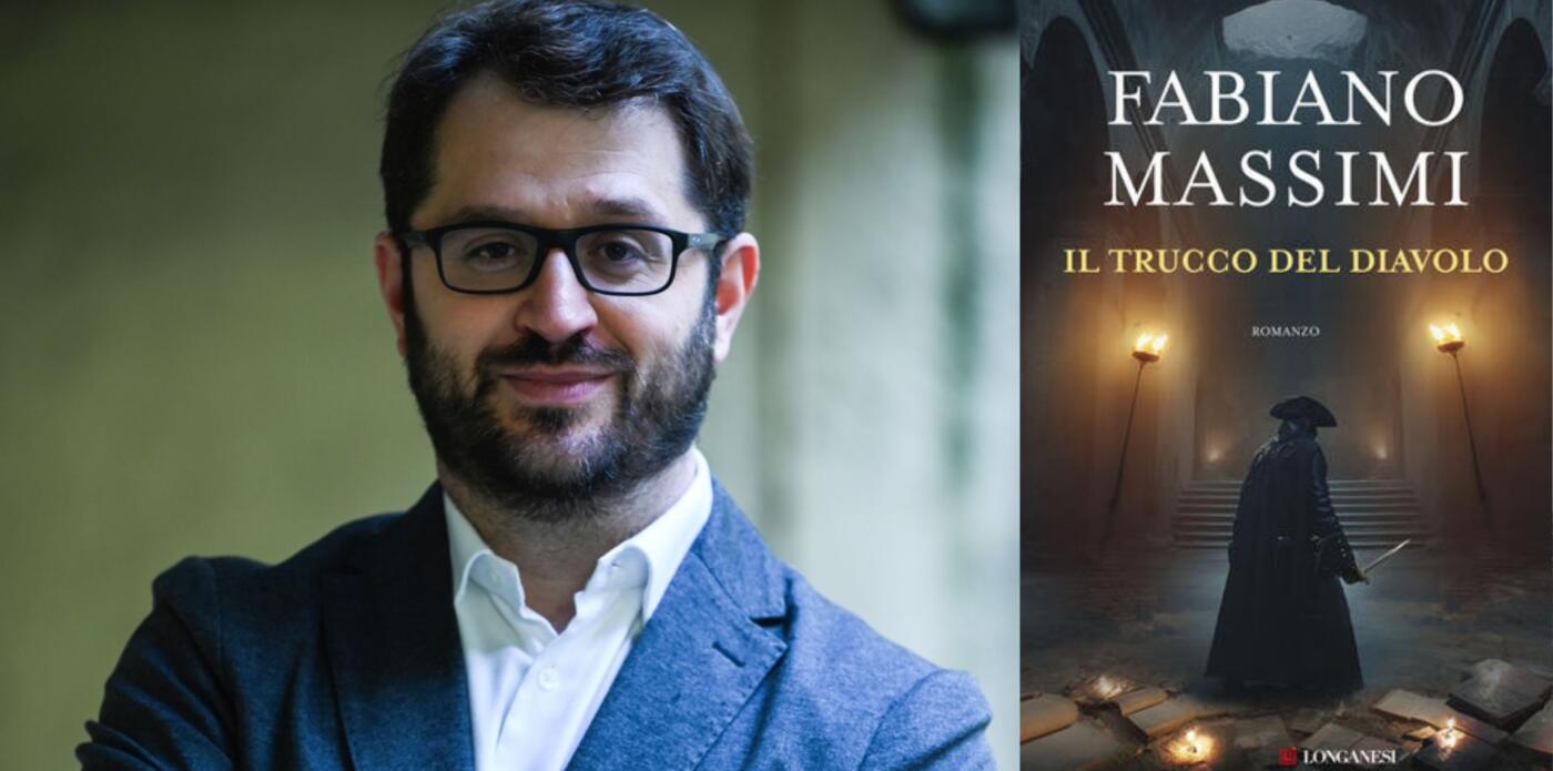 copertina del libro Il trucco del diavolo di Fabiano Massimi nella foto di Yuma MArtellanz