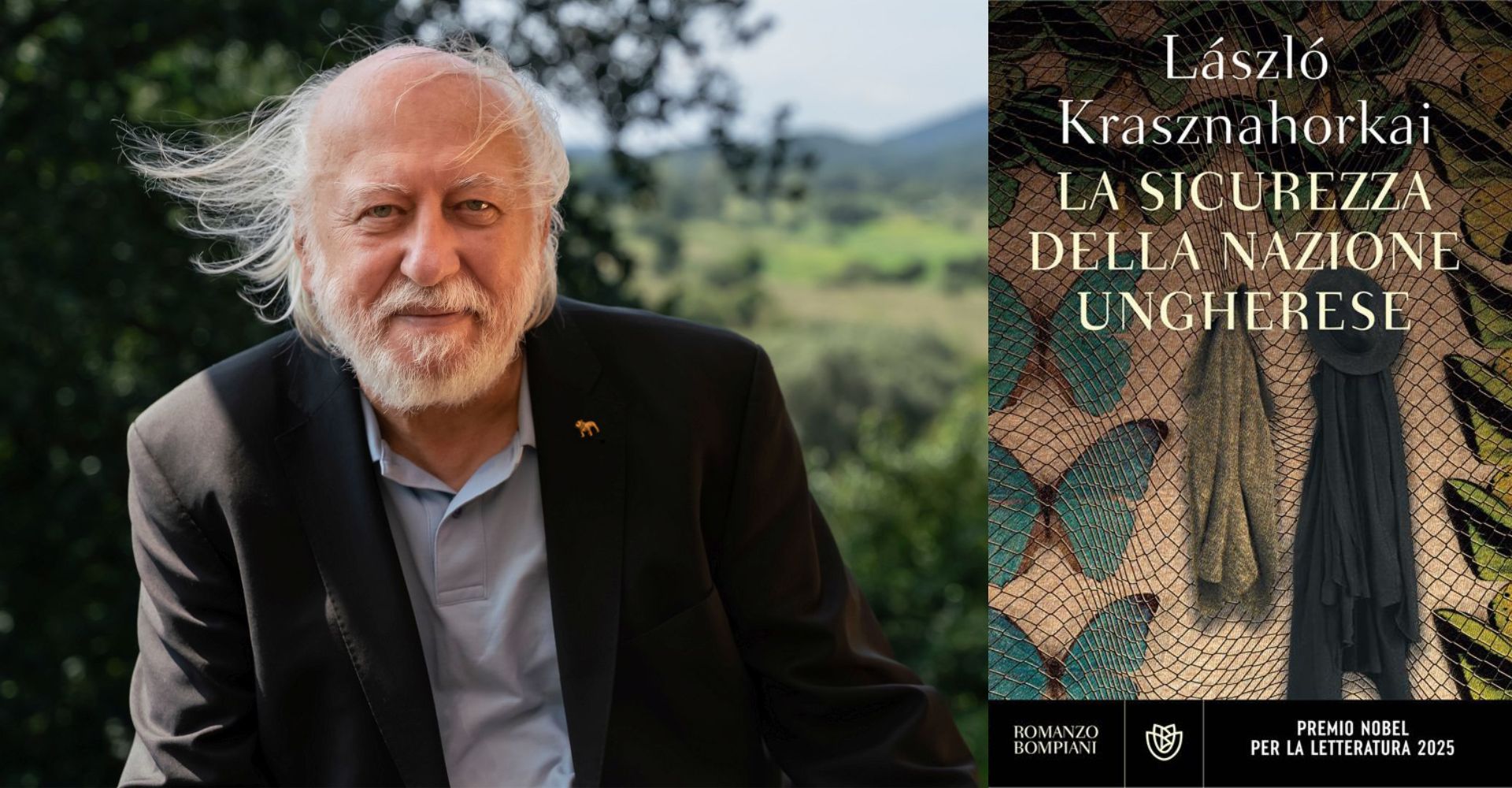 Perché esiste la vita? La risposta nel nuovo libro del Nobel László Krasznahorkai, tra farfalle e divagazioni