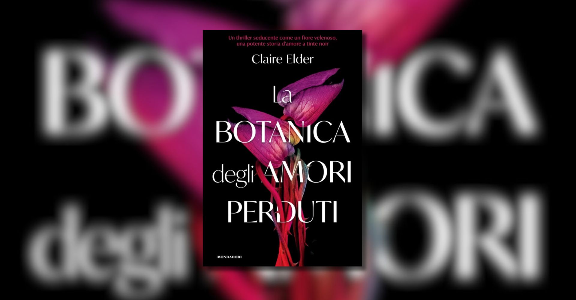 Un thriller all'insegna del giardinaggio: "La botanica degli amori perduti"