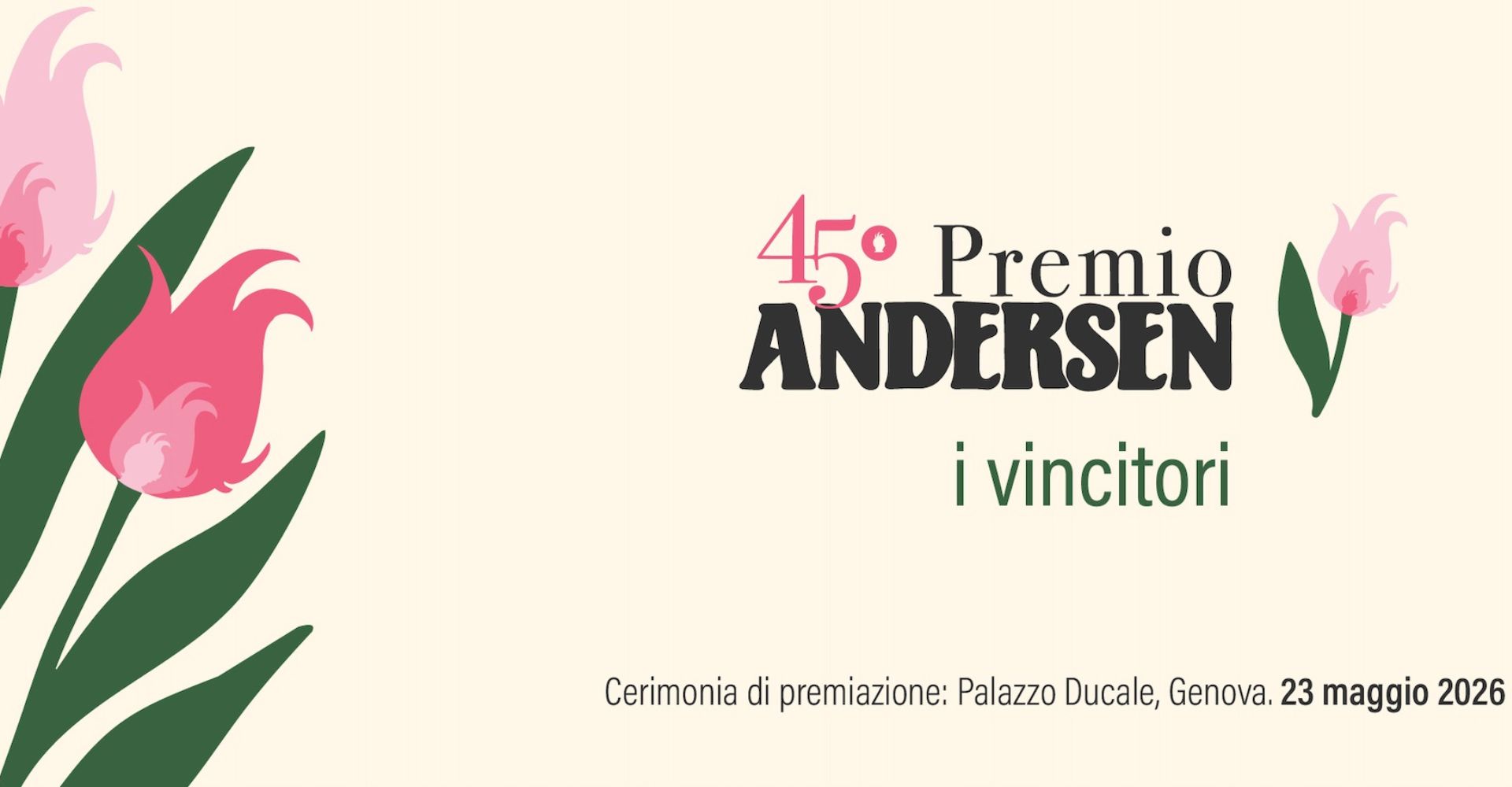 Libri per bambini e ragazzi: i vincitori del Premio Anderson 2026, alla 45esima edizione