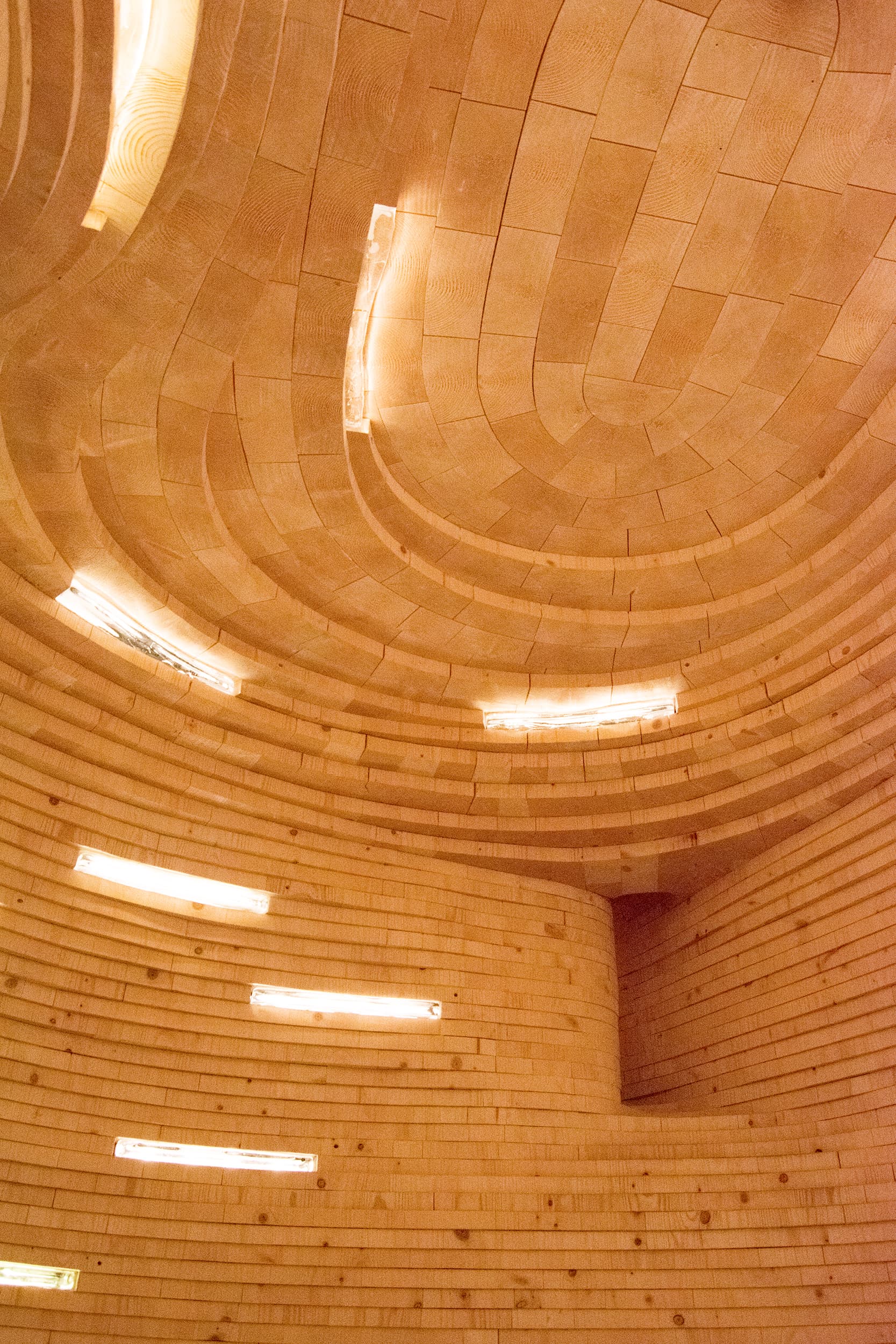 Un dettaglio della Silent Room, parte della biblioteca del futuro