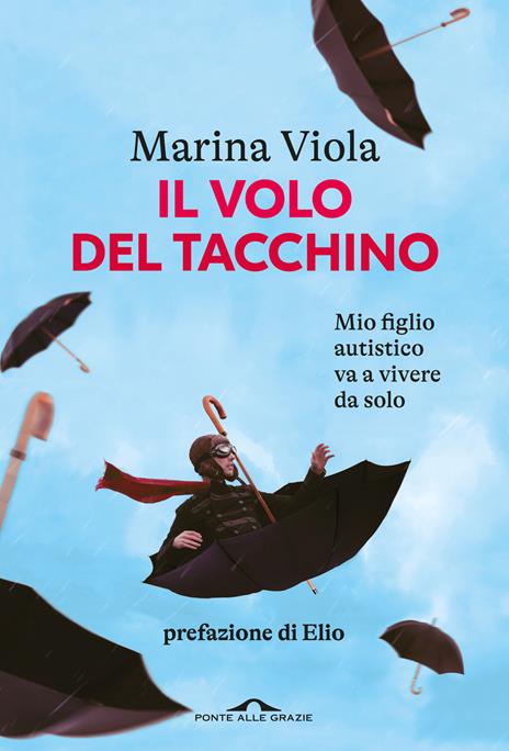 copertina del libro per la festa della mamma il volo del tacchino