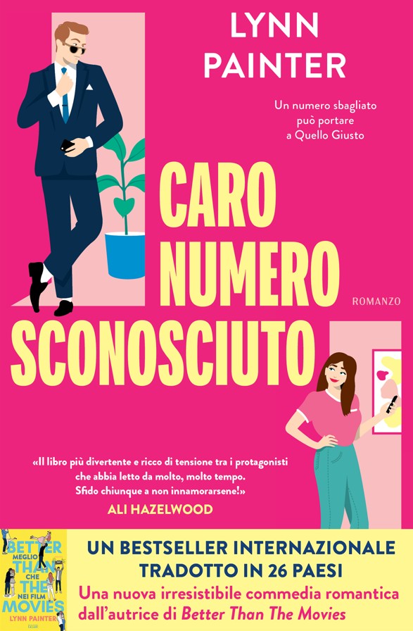 copertina di Caro numero sconosciuto di Lynn Painter