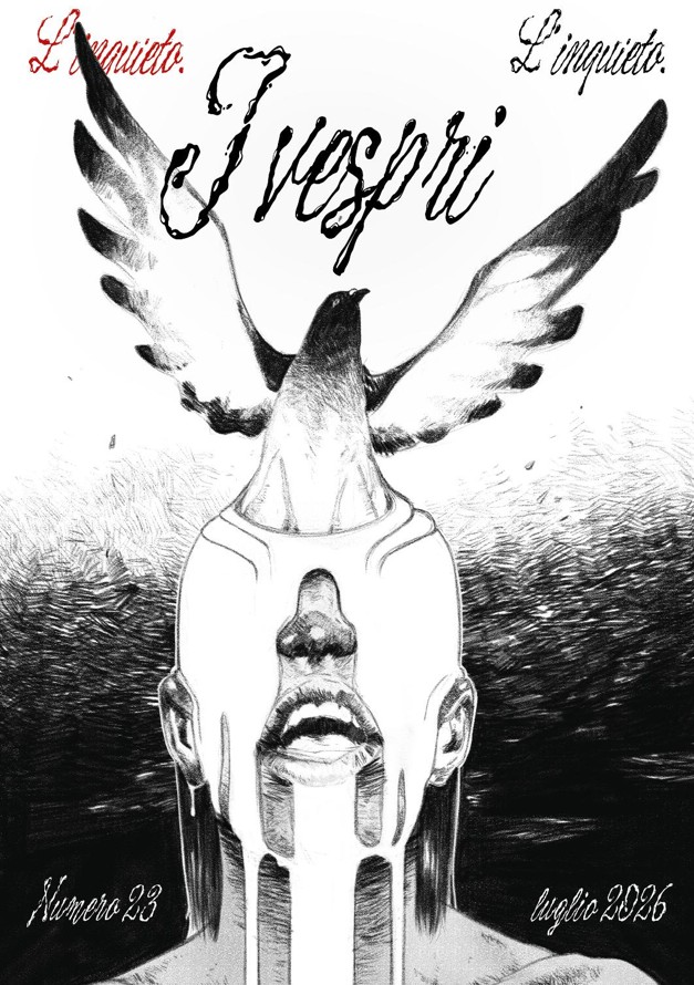 Copertina del 23esimo numero della rivista L'Inquieto