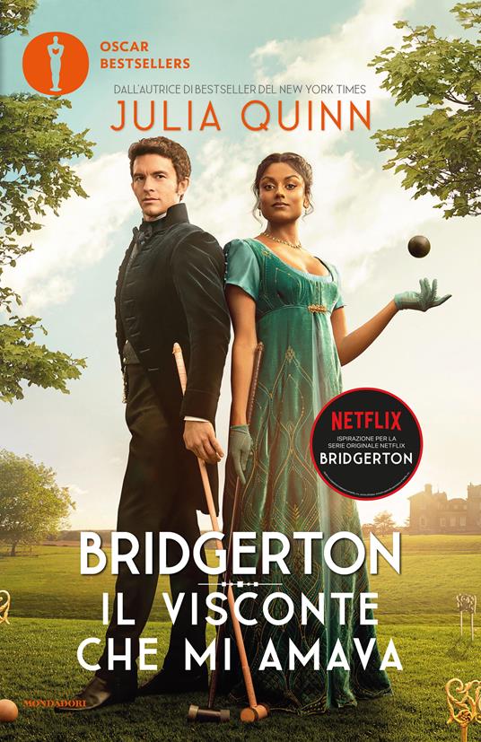 Copertina del romanzo Il visconte che mi amava. Serie Bridgerton di Julia Quinn
