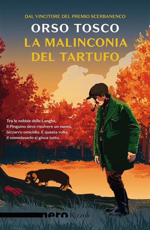 copertina di La malinconia del tartufo, libri thriller 2026