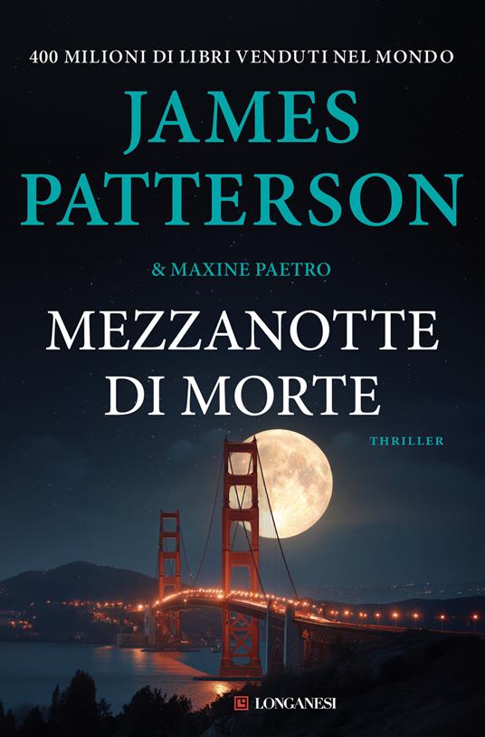 copertina di Mezzanotte di morte, tra i libri thriller da non perdere