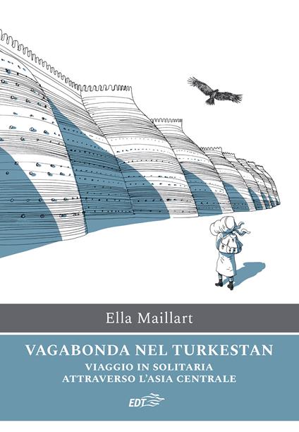 copertina del libro vagabonda nel turkestan