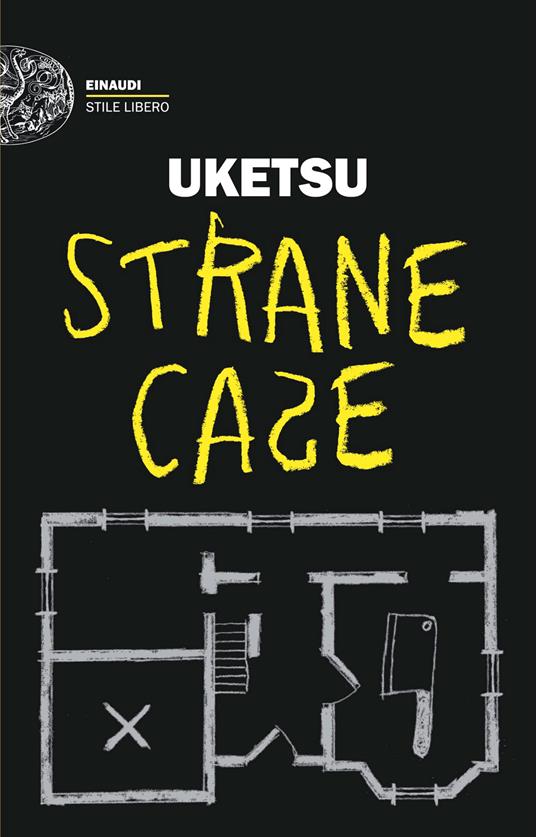copertina del romanzo giallo Strane case di Uketsu