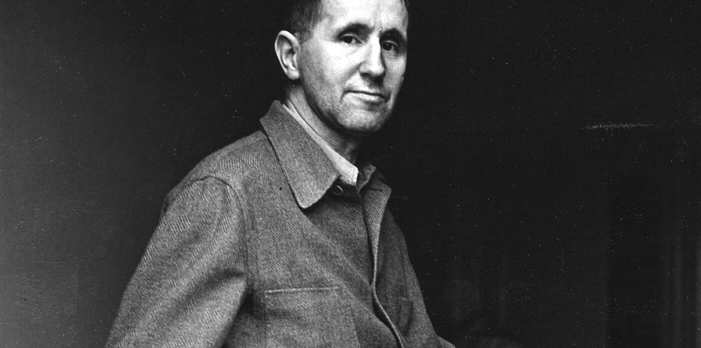 fotografia di Bertolt Brecht (Fred Stein Archive- Getty Images)fotografia di Bertolt Brecht (Fred Stein Archive- Getty Images)