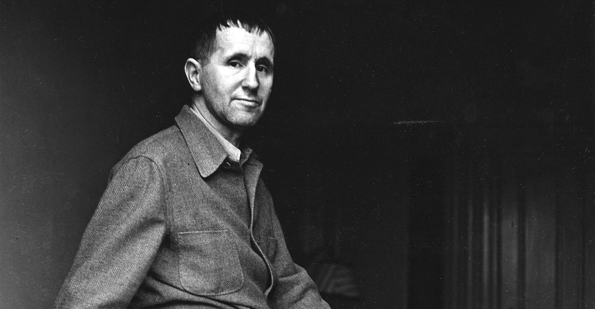 fotografia di Bertolt Brecht (Fred Stein Archive- Getty Images)fotografia di Bertolt Brecht (Fred Stein Archive- Getty Images)