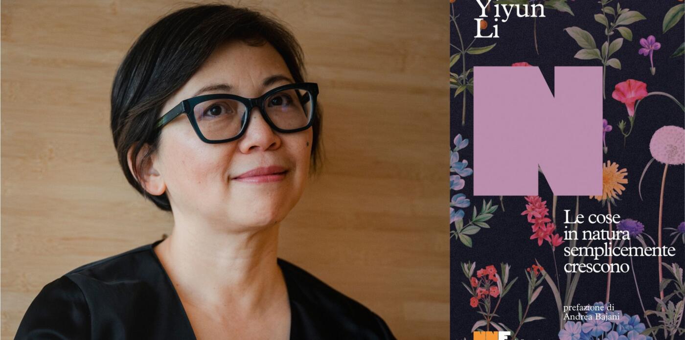 Copertina di Le cose in natura semplicemente cresono di Yiyun Li (nella foto di Hannah Yoon)