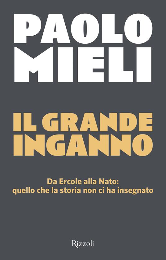 copertina di Il grande inganno