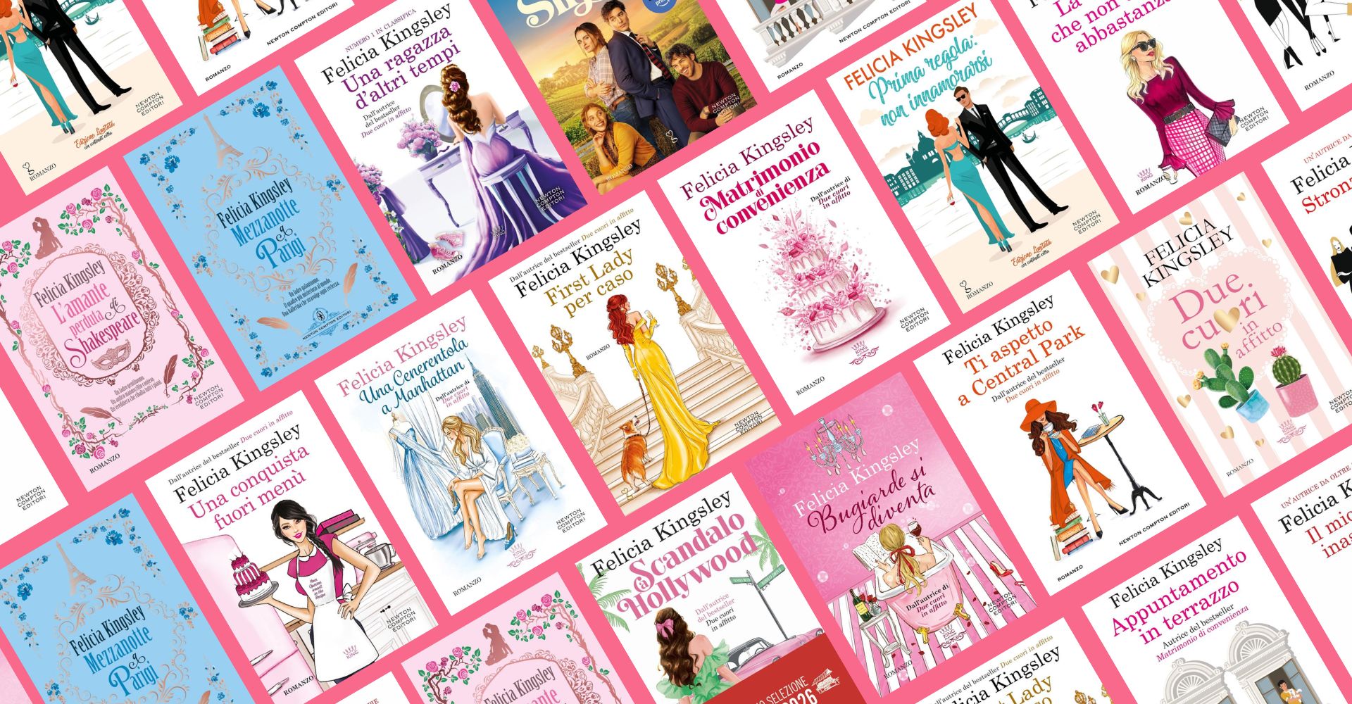 I libri di Felicia Kingsley e il fascino intramontabile delle commedie romantiche