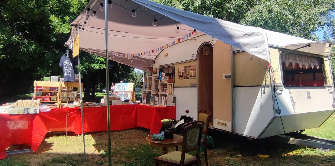 roulotte libreria ambulante
