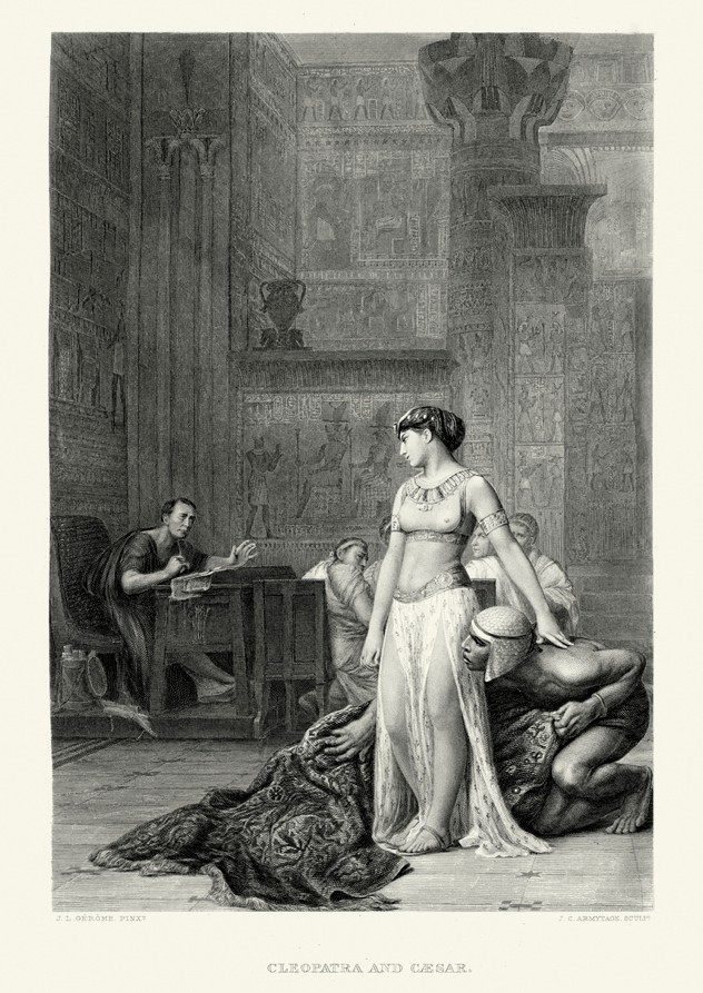 Cesare e Cleopatra, "Antonio e Cleopatra", da "The Works of Shakspeare (Imperial Edition)" a cura di Charles Knight