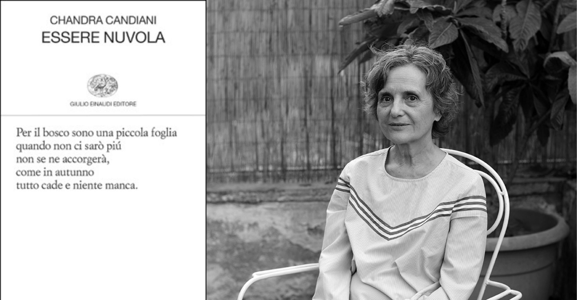 "Non sentivo di appartenere alle città. Nel bosco mi sento in comunità": in dialogo con Chandra Candiani