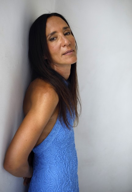 Chiara Gamberale nella foro di Basso Cannarsa