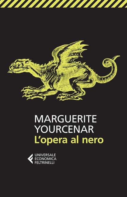 Copertina del libro L'opera al nero di Marguerite Yourcenar