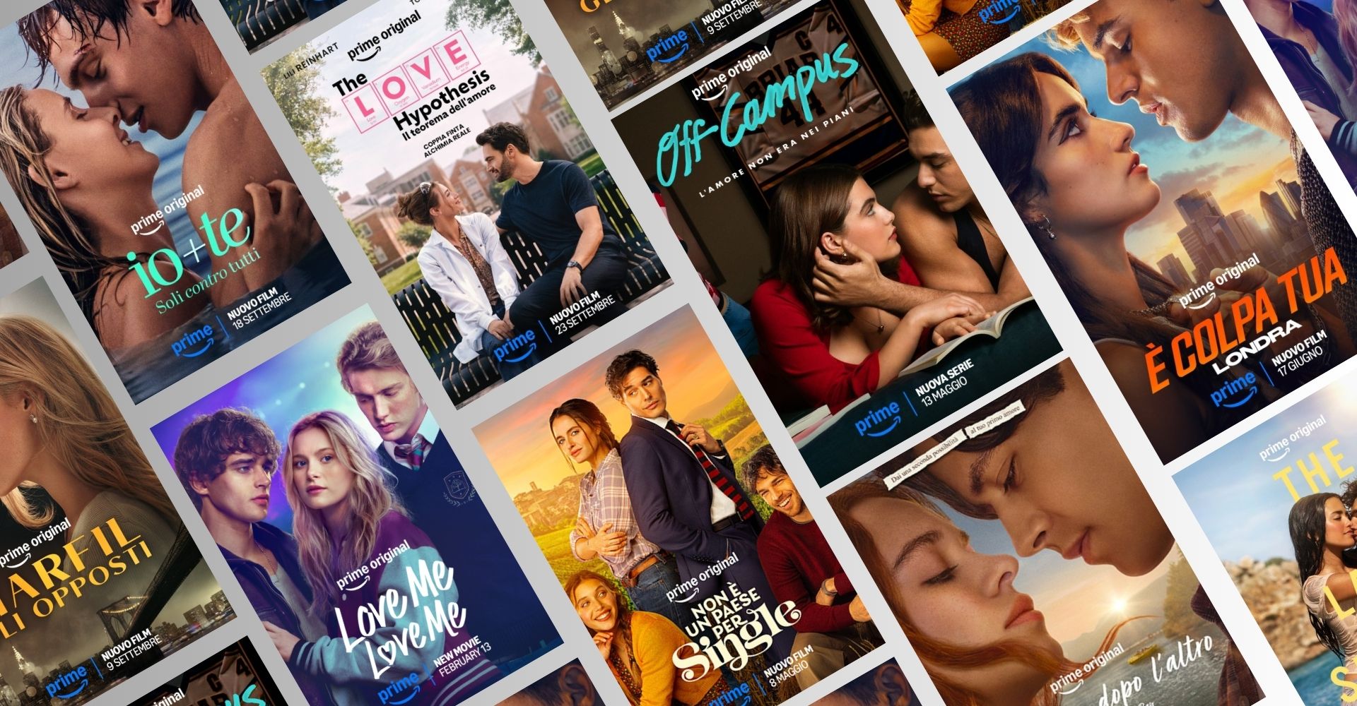 Prime Video, è sempre più tempo di romance: ecco tutti i libri sullo schermo, tra film e serie tv