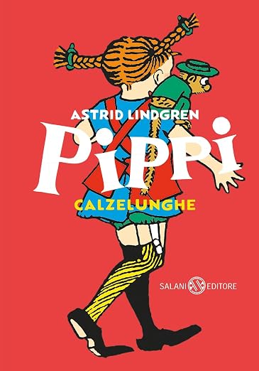 Pippi Clazelunghe di Astrid Lindgren, la copertina del libro