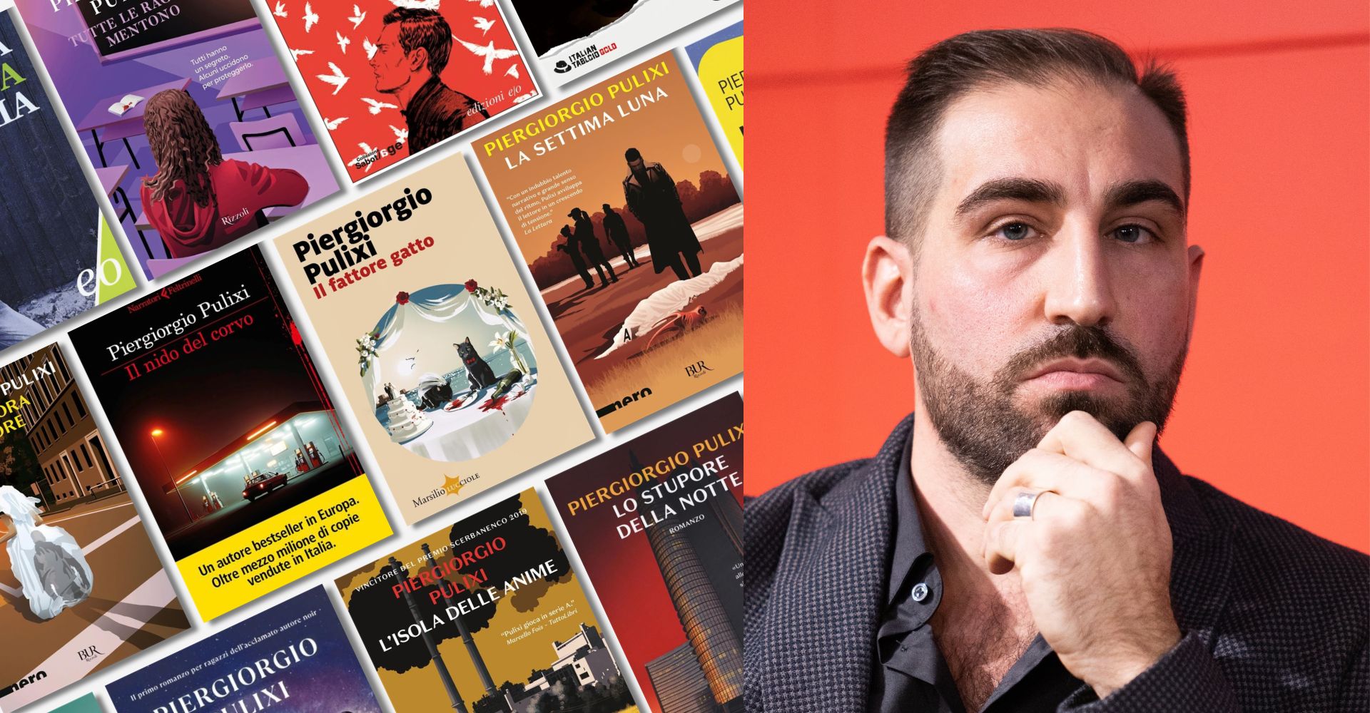 I libri di Piergiorgio Pulixi, tra noir, thriller e saghe poliziesche