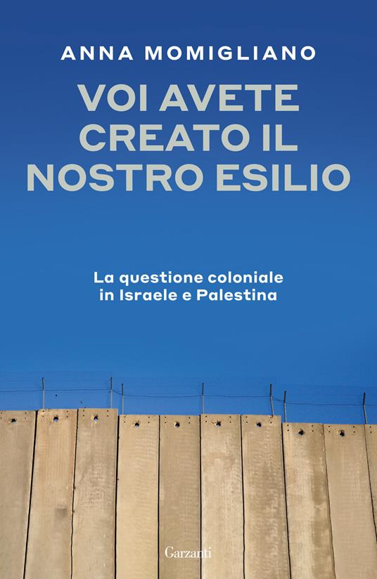 copertina di Voi avete creato il nostro esilio, libri da leggere autunno 2026