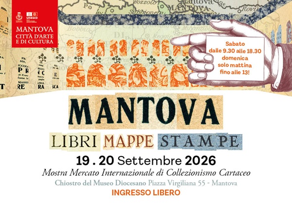 Locandina di Mantova libri, mappe e stampe