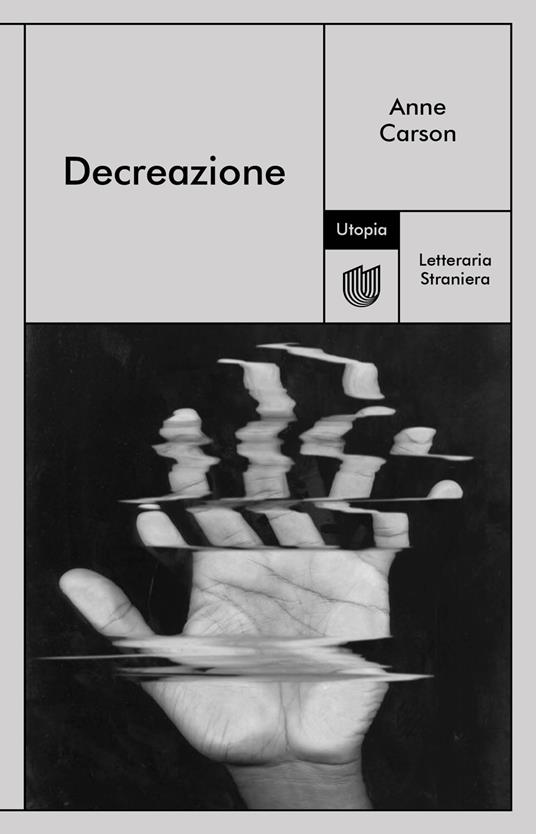 Copertina di Decreazione di Anne Carson