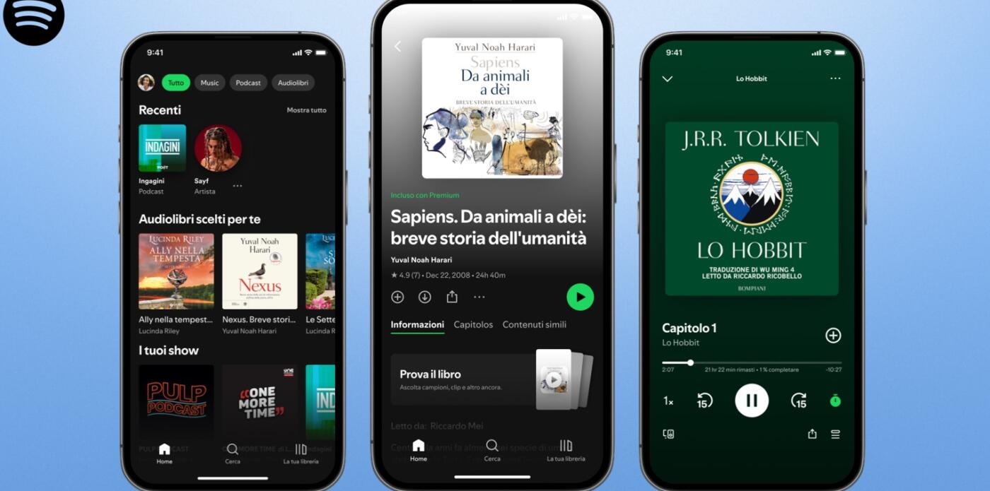 Audiolibri su Spotify 2