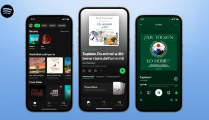 Su Spotify arrivano gli audiolibri in italiano