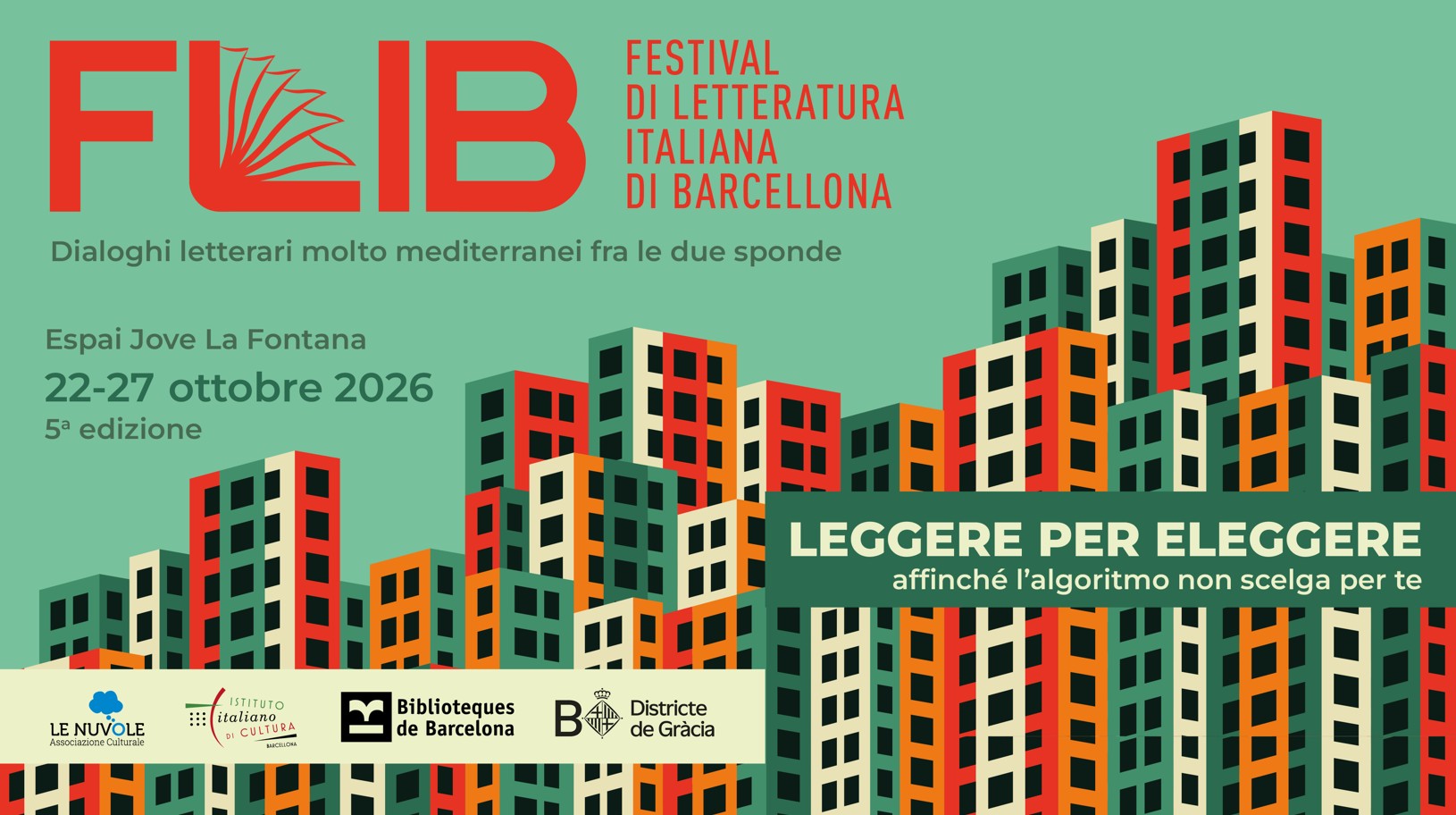Copertina FLIB Festival di Letteratura Italiana