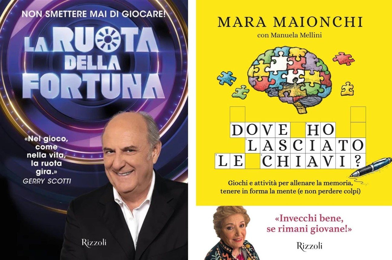 Copertine di La ruota della fortuna e Dove ho lasciato le chiavi, libri-enigma 2026