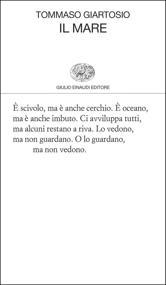 copertina di Il mare, libri da leggere estate 2026