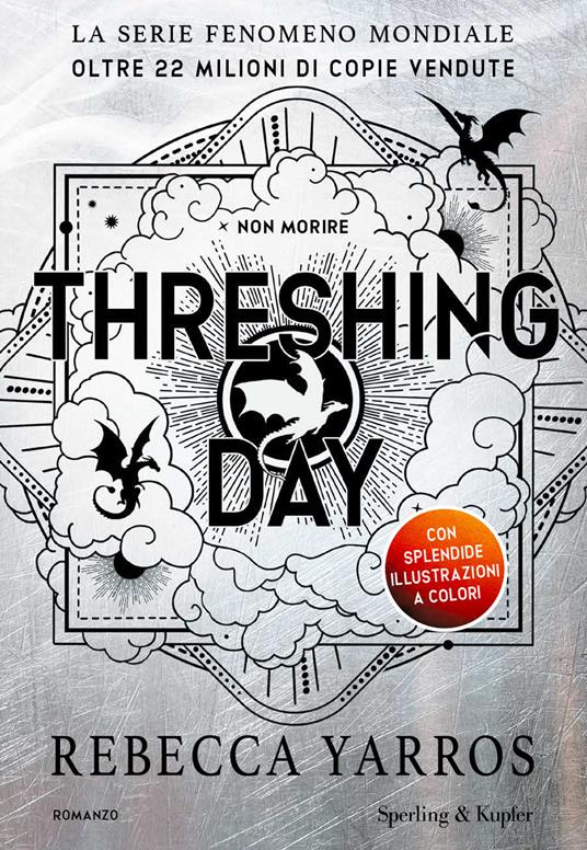 Copertina di Threshing day di Rebecca Yarros, libri nuove uscite settembre 2026