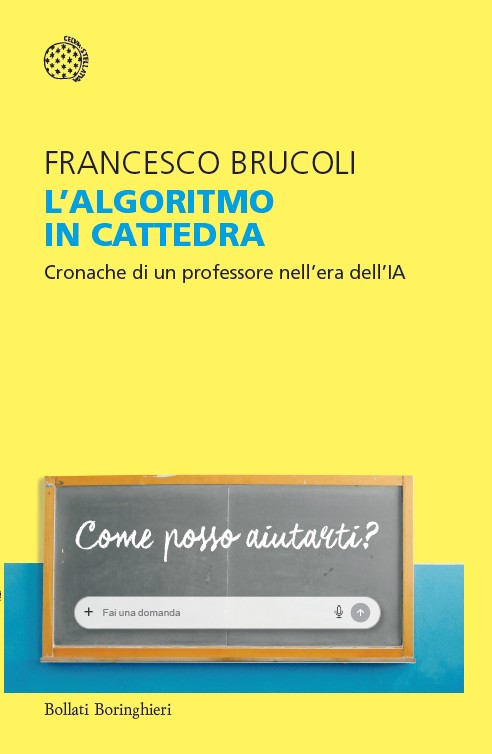 copertina di L'algoritmo in cattedra, libri da leggere autunno 2026